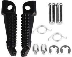 Footrest Zwart - Motorvoetensteun - Voetensteun voor ZX-6R ZX-7R ZX-9R ZX-10R ZX-12R Z1000 - 1 Paar