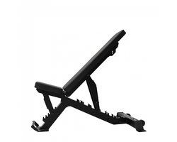 Force USA Halterbank Pro Series FID – Verstelbare Fitnessbank tot 450 kg, Stalen Frame, Ultradichte Schuimvulling, Ideaal voor Thuisgym en Sportschool