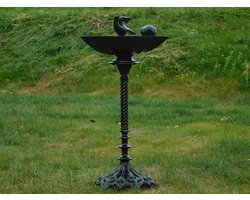 Fors Vogelbad - Donkergroen - Alu - Tuindecoratie