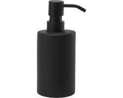 Forte Zeepdispenser Black | Zwart | Stoneware