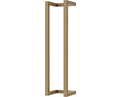 Fortifura Calvi Handdoekrek - 60x12.5x12.5cm - Geborsteld Messing PVD (Goud)