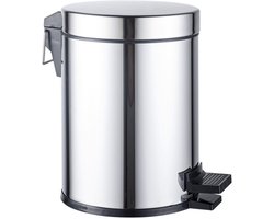 Fortifura Calvi pedaalemmer - 5 liter - rond - chroom