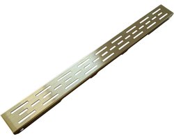 Fortifura Galeria Douchegootrooster - 160cm - Geborsteld Messing PVD (Goud)