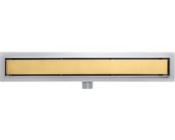 Fortifura Galeria omkeerbaar rooster - 140cm - Geborsteld Messing PVD (Goud)