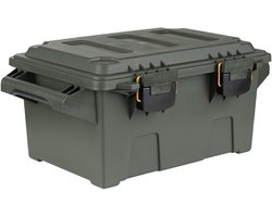 Fosco industries outdoor/tuin opberg box - waterdicht - groen - 30 liter - 47 x 30 x 21 cm - kunststof