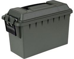 Fosco industries outdoor/tuin opberg box - waterdicht - groen - 7 liter- 29 x 13 x 18 cm- kunststof