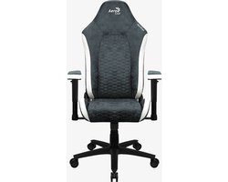 FOTEL AEROCOOL CROWN AeroSuede STEEL BLUE