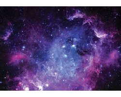 Fotobehang - Vlies Behang - Galaxy - Ruimte - Space - Cosmos - Heelal - Universum - 254 x 184 cm