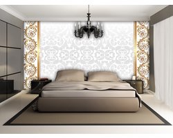 Fotobehang Vlies | Klassiek | Zilver, Goud | 368x254cm (bxh)