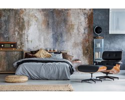 Fotobehang - Vliesbehang - Achtergrond - Beton - Roest - Industrieelbehang (254 x 184 cm)