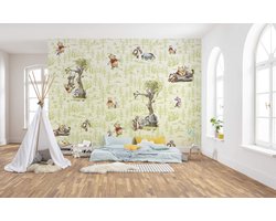 Fotobehang Winnie de Poeh voor Kinderkamer Vlies 300x280 cm