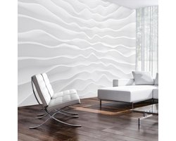 Fotobehangkoning - Behang - Vliesbehang - Fotobehang - Origami wall - 200 x 140 cm