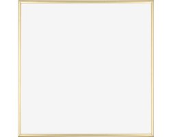 Fotolijst 20x20 cm - Aluminium - Goud - Kampen