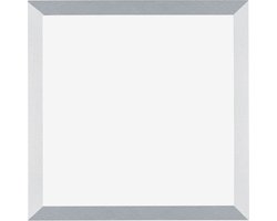 Fotolijst 20x20 cm - MDF - Aluminium Geborsteld - Marseille