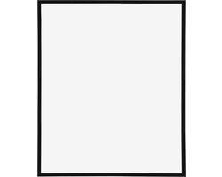 Fotolijst 20x25 cm - Kunststof - Zwart Hoogglans - Angers