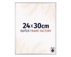 Fotolijst 24x30 cm - Aluminium - Zilver Mat - Kampen