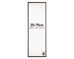 Fotolijst 25x75 cm - Kunststof - Antraciet - Easy