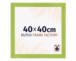 Fotolijst 40x40 cm - MDF - Groen - Praag