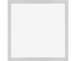 Fotolijst 45x45 cm - MDF - Zilver Glanzend Vintage - Benno