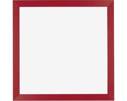 Fotolijst 50x50 cm - MDF - Rood - Marseille