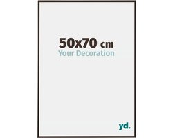Fotolijst 50x70 cm - Kunststof - Antraciet - Evry