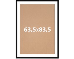 Fotolijst 60x80 cm - met passe partout - met plexiglas