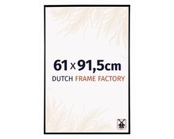 Fotolijst 61x91,5 cm - Kunststof - Zwart Hoogglans - Easy