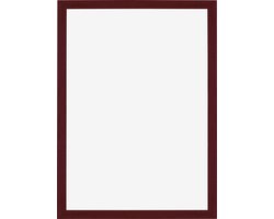 Fotolijst A4 21x29,7 cm - MDF - Wijnrood Geveegd - Marseille