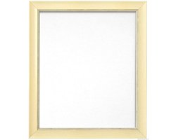 Fotolijst Cream - Wanddecoratie Lijst - Foto Presentatie - Distressed Effect - A4 Formaat - Beige