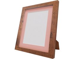 Fotolijst - Foto lijst - Muurdecoratie - Gerecycled materiaal - 10 x 8 inch - Roze