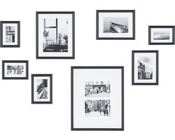 Fotolijst GARANGO Stedelijk motief Maritiem motief Zwart