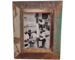Fotolijst | gerecycled hout | sloophout
