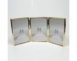 Fotolijst Goud Drieluik Berlijn 5 x 8