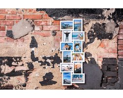 Fotolijst - Henzo - Holiday Gallery - Collagelijst voor 12 foto's - Fotomaat 10x15 cm - Wit