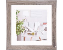 Fotolijst - Henzo - Modern - Fotomaat 20x20 cm - Donkergrijs