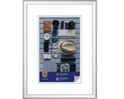 Fotolijst - Henzo - Napoli - Fotomaat 15x20 cm - Zilver