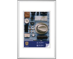 Fotolijst - Henzo - Napoli - Fotomaat 20x30 cm - Zilver