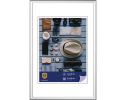 Fotolijst - Henzo - Napoli - Fotomaat 21x30 cm - Zilver