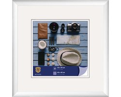 Fotolijst - Henzo - Napoli - Fotomaat 40x40 cm - Wit