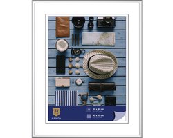 Fotolijst - Henzo - Napoli - Fotomaat 40x50 cm - Zilver