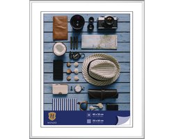 Fotolijst - Henzo - Napoli - Fotomaat 50x60 cm - Zilver