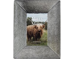 fotolijst koe bol grijs 15x10cm