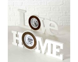 fotolijst love en home set van 2 stuks