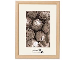 Fotolijst Merano 24X30 Naturel - Normaal glas - 12 mm breed profiel - Goodlife Picture Frames
