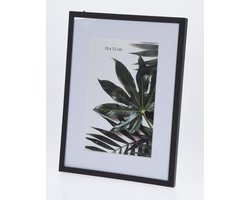 Fotolijst Metaal Zwart – 10x15 cm – Modern Design – Staand of Liggend