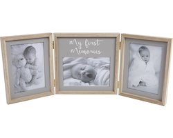 Fotolijst My First Year 50x20x1,5cm Hout Naturel/grijs