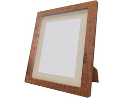 Fotolijst Posterframe - Wanddecoratie Lijst - Foto's Ophangen - Gemaakt van gerecycled materiaal - A2 Beeld A3 - Lichtgrijs
