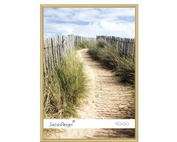 Fotolijst - SecaDesign - 40x60 cm Fotomaat - Goud - Posterlijst