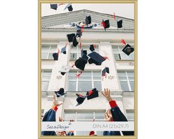 Fotolijst - SecaDesign - A4 Fotomaat - Goud - Posterlijst 21x29,7 cm