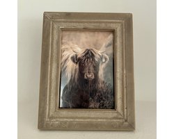 Fotolijst Taupe – Landelijke style - L - 18x13 cm - Vintage&More